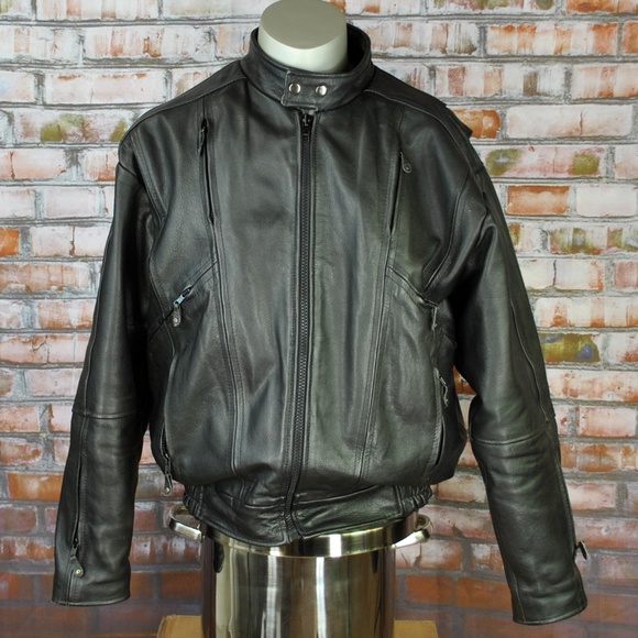interstate leather motorcycle jacket